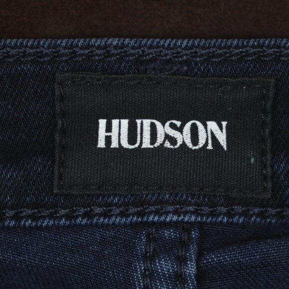 Hudson Barbara Women's Size 24 Blue Denim High Waist Super Skinny Jeans - Picture 9 of 11